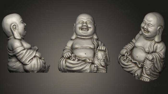 Скульптуры индийские Улыбающийся Будда